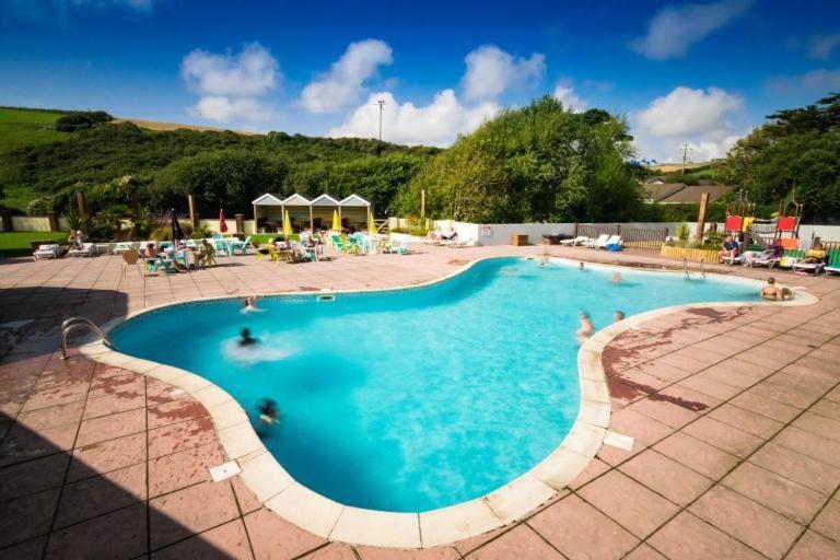 Newquay Bay Porth Caravan Hotell Eksteriør bilde