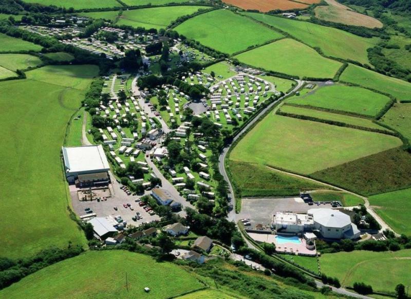 Newquay Bay Porth Caravan Hotell Eksteriør bilde
